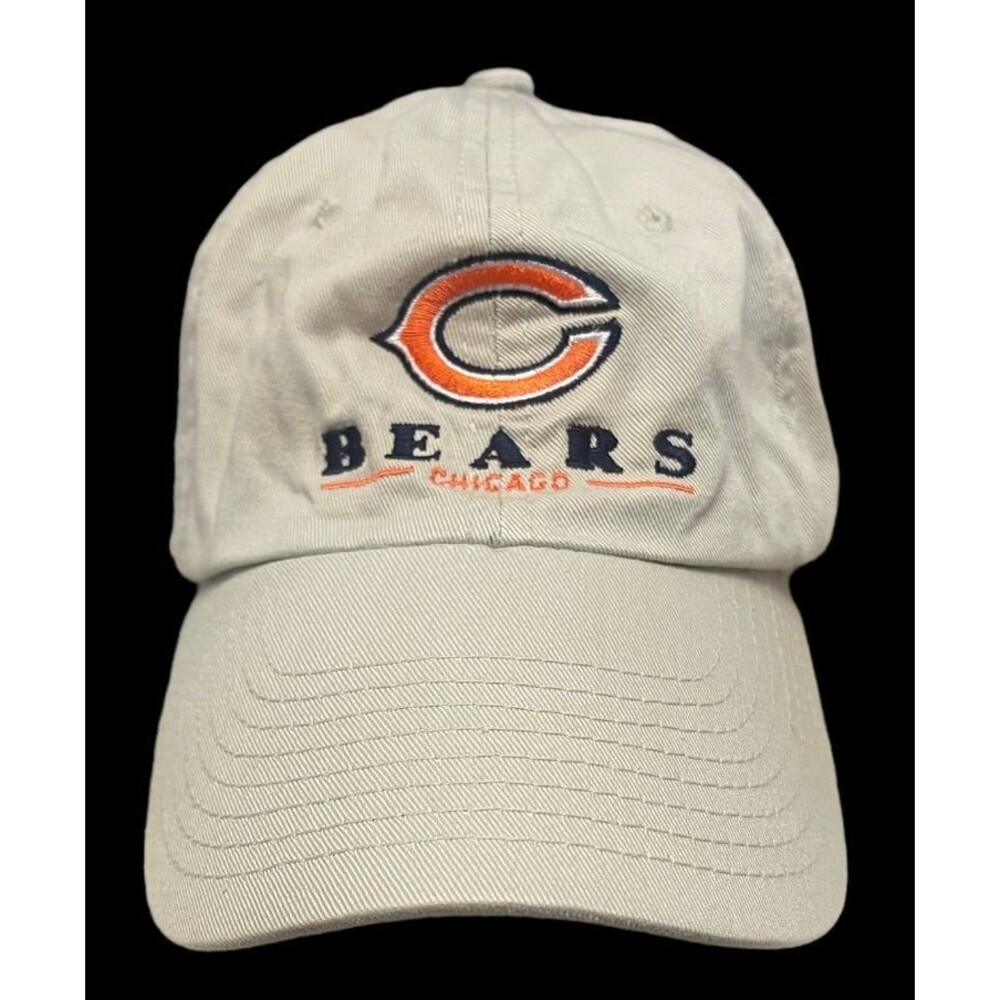 Chicago Bears khaki adjustable hat